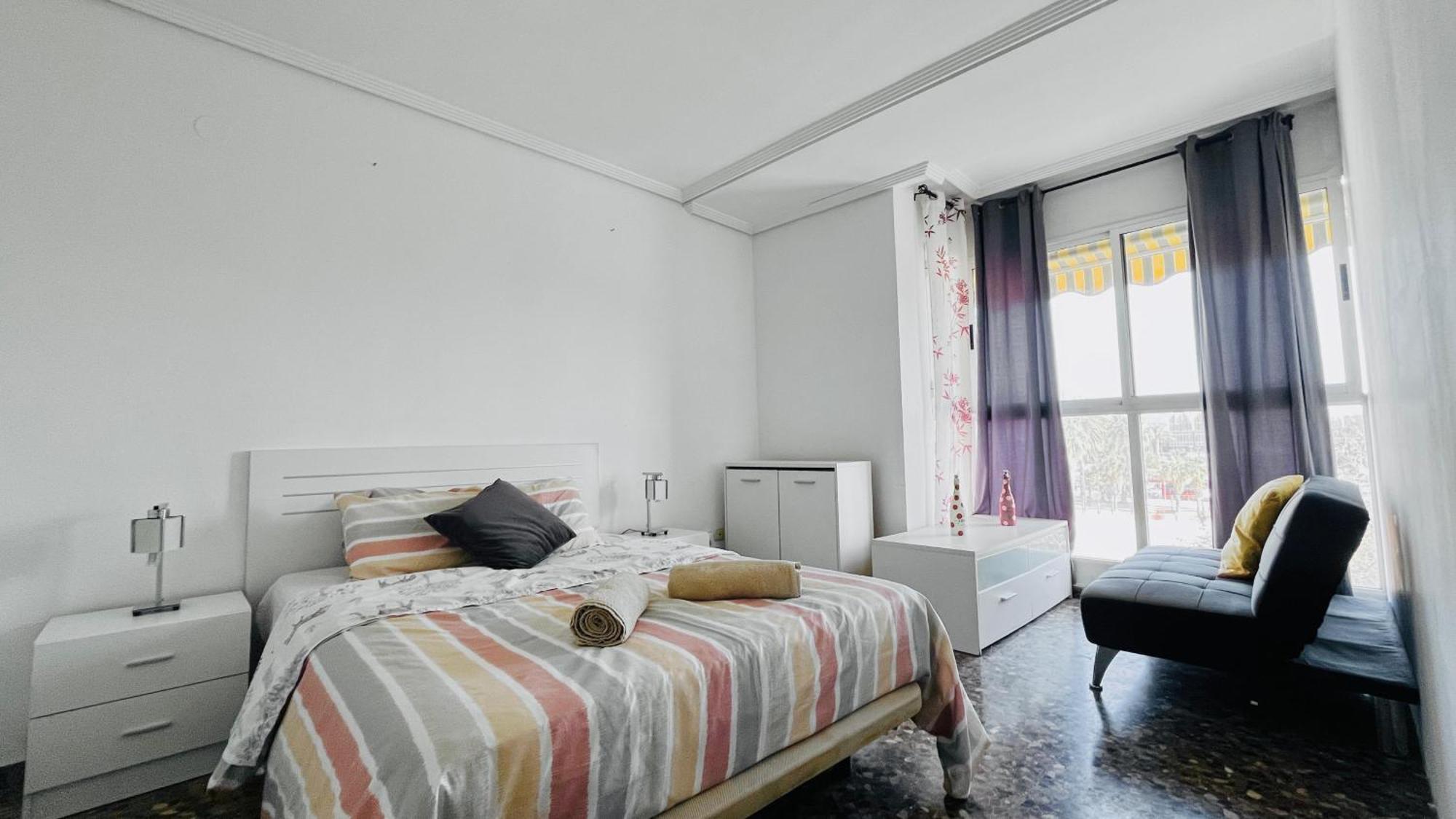 Apartamento Compartido Con Vista Al Puerto Valencia Apartment ภายนอก รูปภาพ